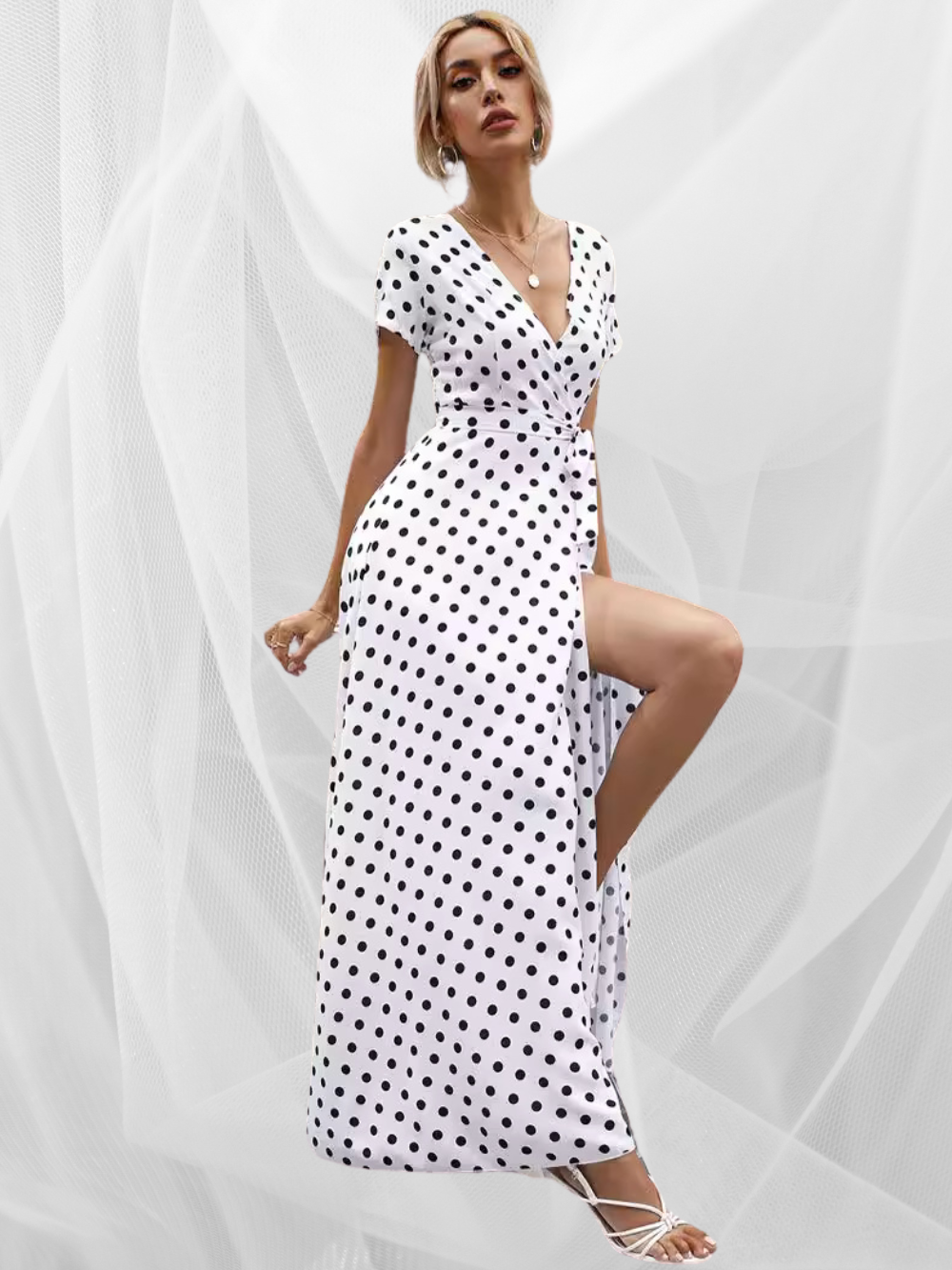 Linn - sommarklänning med slits™