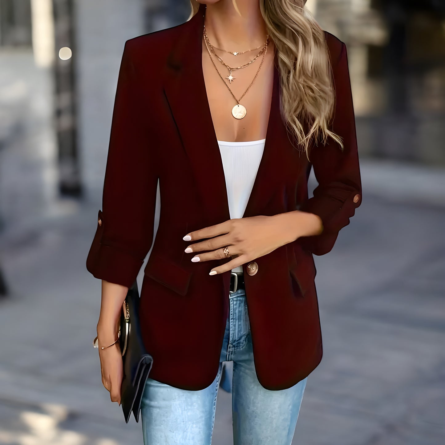 Maja™ - tidlös oversized blazer™