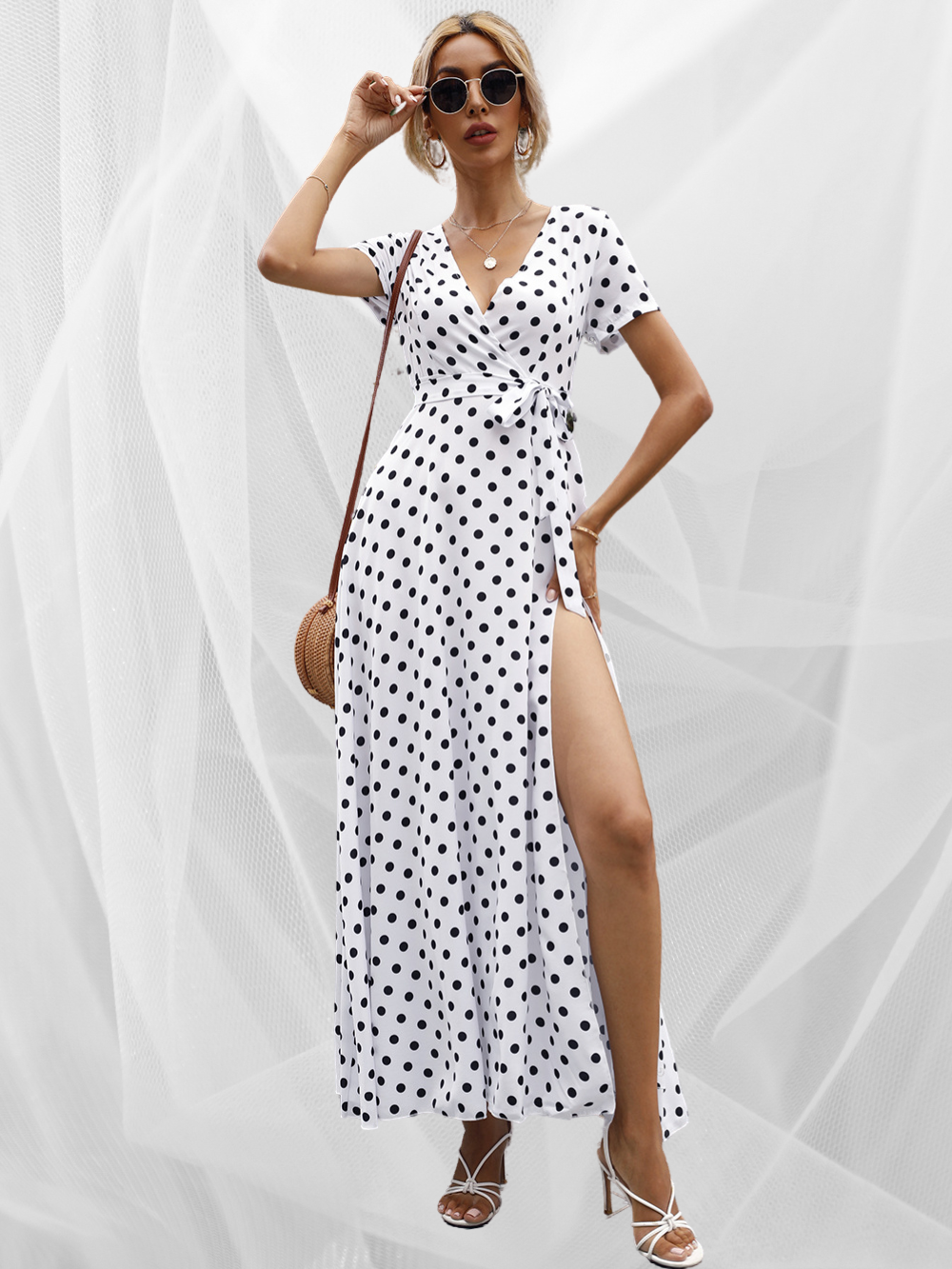 Linn - sommarklänning med slits™