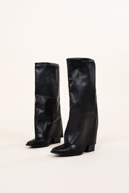 Ingrid™ - Cowboystövlar med övervik