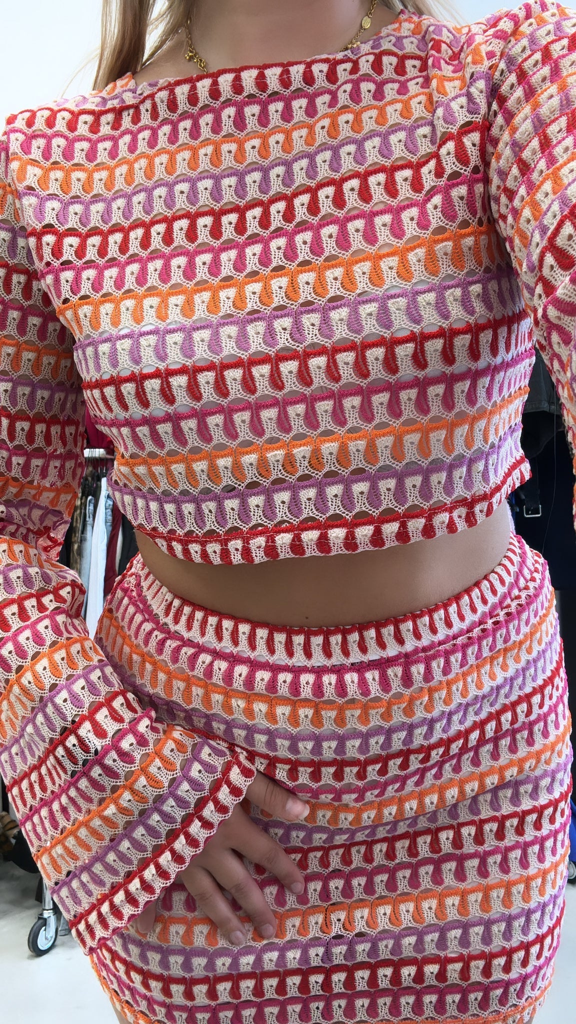 Olivia Top med Gratis Matchande Kjol™