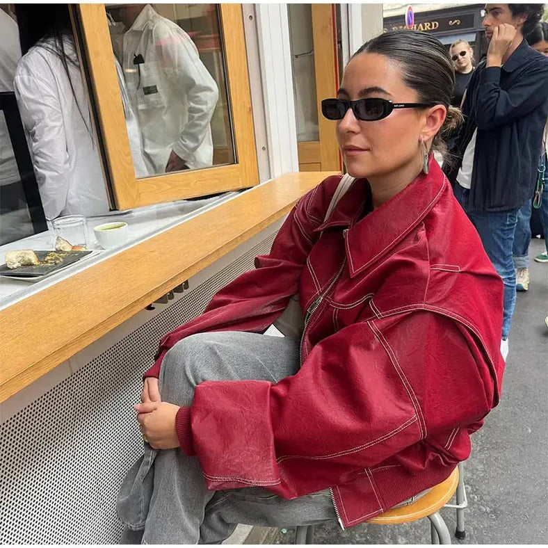 Faye | Läderjacka™