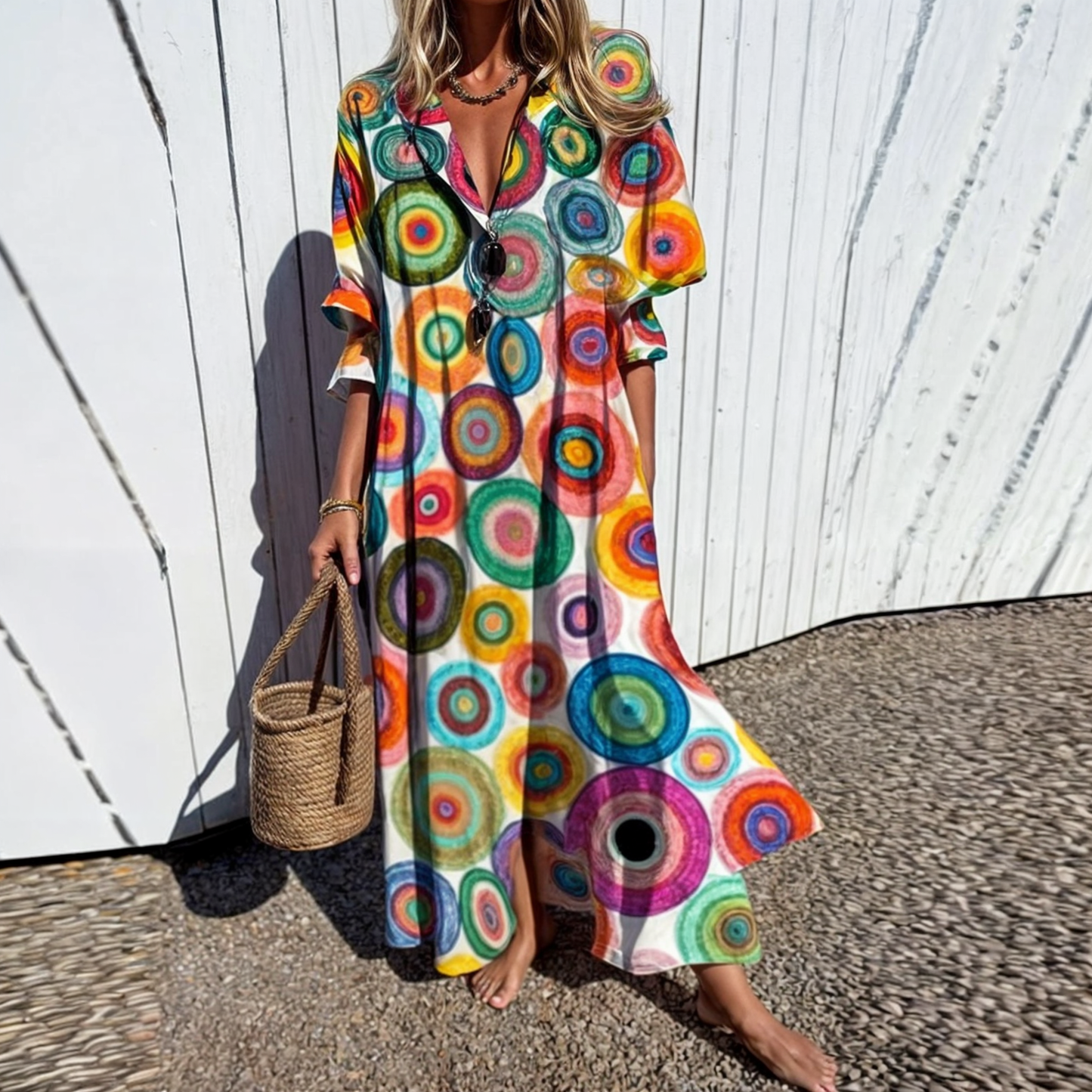 Elin™ - stilren boho klänning™
