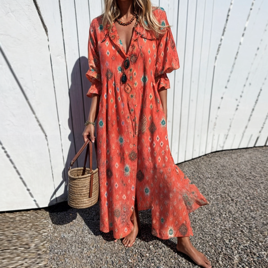 Elin™ - stilren boho klänning™