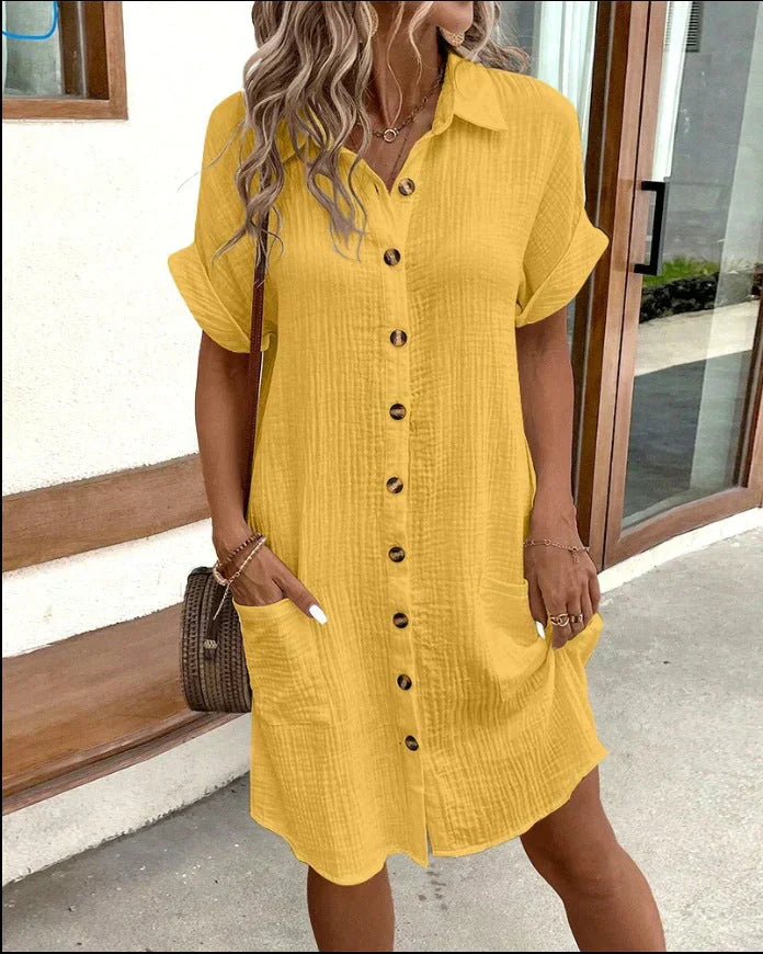 Astrid - Elegant Polo Klänning™
