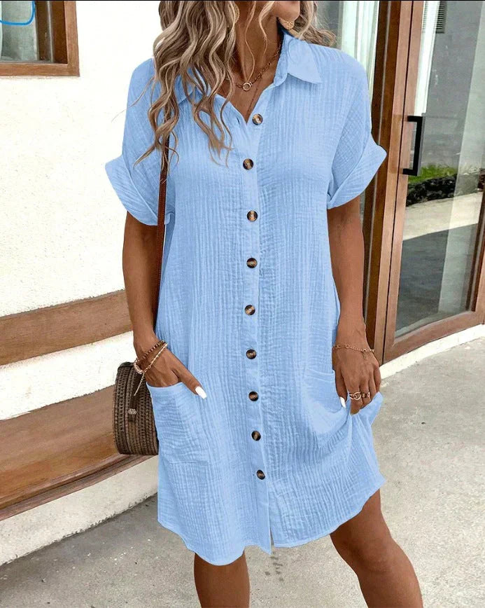 Astrid - Elegant Polo Klänning™