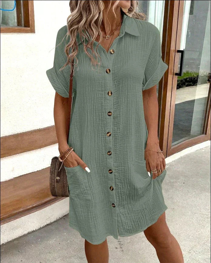 Astrid - Elegant Polo Klänning™