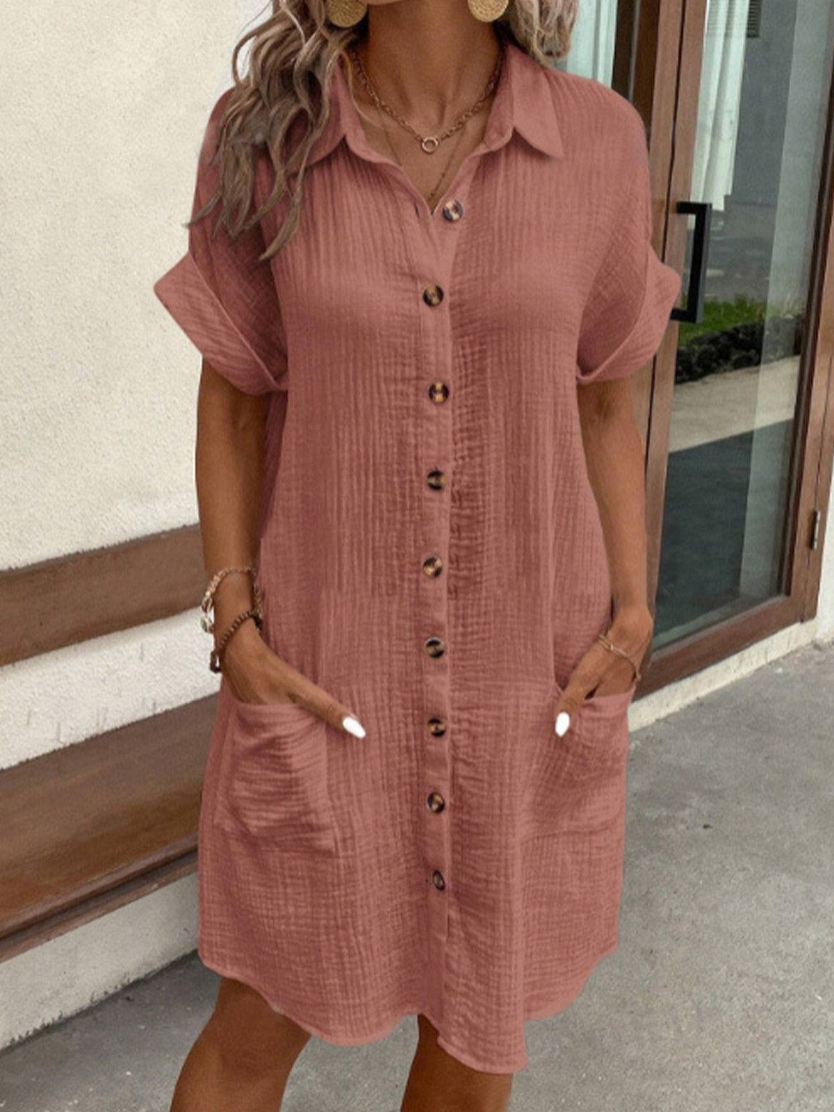 Astrid - Elegant Polo Klänning™