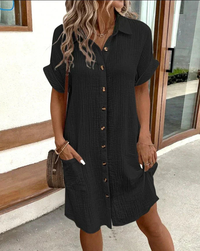 Astrid - Elegant Polo Klänning™