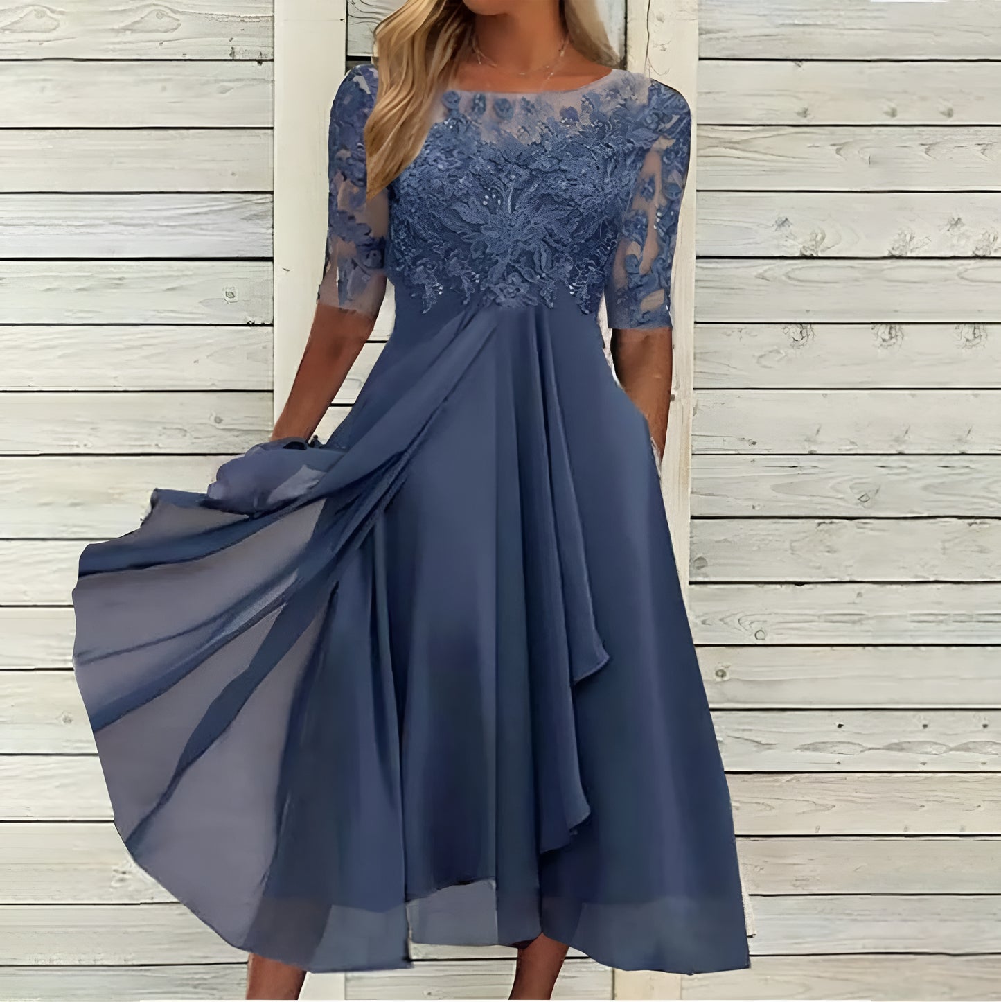 Emilia™ - elegant spetsklänning™