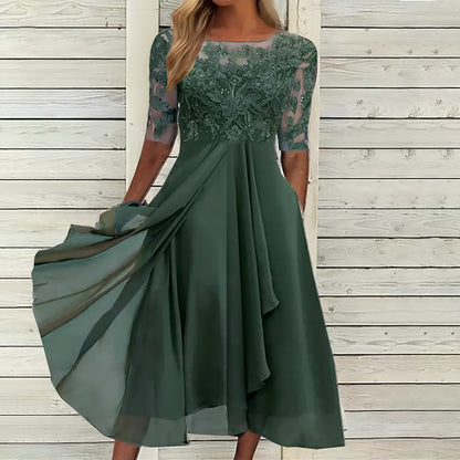 Emilia™ - elegant spetsklänning™